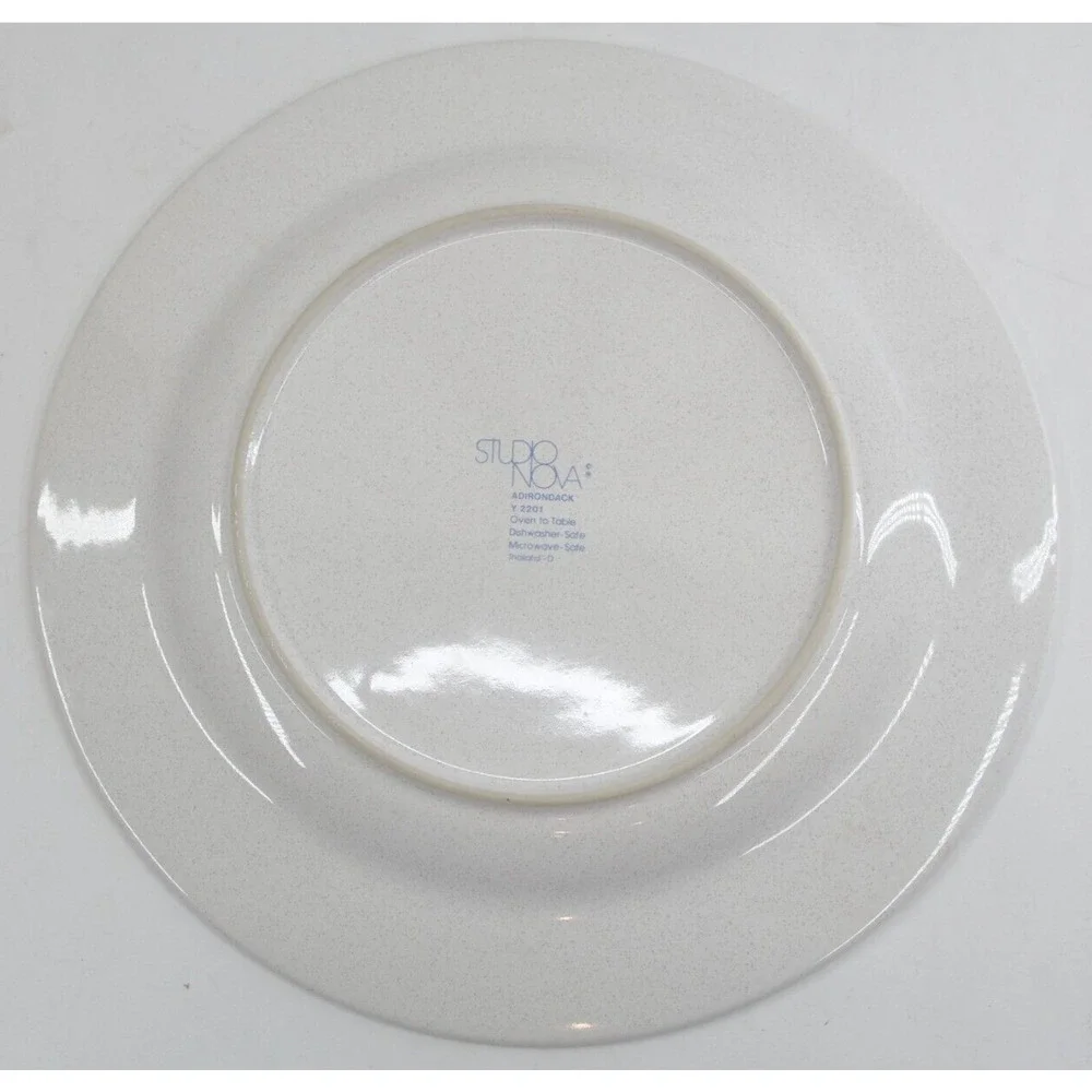 Studio Nova Adirondack 3 Piece Dinner plate, Gravy Boat, Underplate